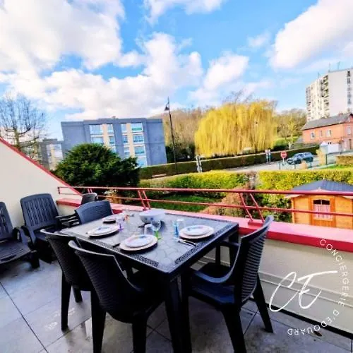 Duplex N5 With Balcony And Parking A * Honfleur