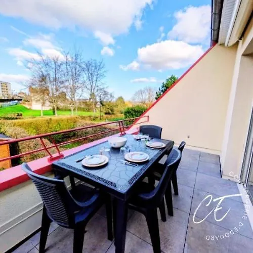 Duplex N5 With Balcony And Parking A Honfleur