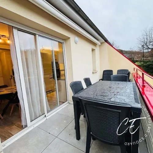 Duplex N5 With Balcony And Parking A Honfleur